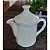 Bule Leiteira 300ml Café, Chá, Leite - Porcelana Branca - Imagem 4
