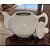 Bule Chaleira 830ml Japonês Café, Chá, Leite - Porcelana Branca - Imagem 8