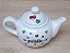 Bule Chaleira 500ml Gratidão - Porcelana decorada - Imagem 5