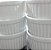 Jogo 6 Ramequim 250ml Forma canelada - Kit Porcelana Branca (2) - Imagem 4