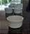 Jogo 10 Ramequim / Tigelas 40ml Forma canelada - Kit Porcelana Branca (2) - Imagem 7