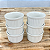 Jogo 6 Ramequim 100ml Forma canelada - Porcelana Branca - Imagem 4
