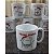 Jogo 6 canecas 300ml Flork Feliz Natal - Kit Porcelana - Imagem 10
