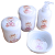 Kit higiene bebê Princesa Ursinha 4 pçs - Tudo porcelana - Imagem 7