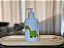 Kit higiene bebê 4 peças Dinossauro - Bandeja, potes e porta álcool - Peças porcelana bandeja e tampas pinus - Imagem 5