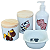 Kit higiene bebê Fazendinha 4 peças - Porcelana e Pinus - Imagem 7