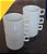 Jogo 6 Xicaras Café/Chá hotel 200ml Empilháveis - Porcelana Branca - Imagem 8