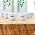 Jogo 6 Xicaras Café/Chá Cônica 170ml  Poá colorido Porcelana - Imagem 4