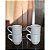 Kit Jogo 4 Xicaras Café hotel 80ml Empilháveis com suporte - Porcelana branca - Imagem 4