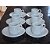 Jogo 6 xícaras de Café com pires - 55 ml Base Reta - Porcelana branca - Imagem 4