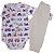 Kit Body infantil Manga Longa Meios Transporte RN ao G Algodão Premium - Imagem 2