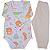 Kit Body infantil Manga Longa Safari e Amarelo RN ao G Algodão Premium - Imagem 2