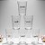 kit Jogo 6 copos Americanos Vidro180ml Frases Motivacionais - Imagem 2