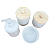 Kit higiene bebê lavabo 4 pçs - Porcelana Pegador Coração - Imagem 3