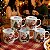 Kit Jogo 6 Canecas 300ml Natal - Porcelana - Imagem 9