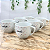 Kit Jogo Conjunto 6 Xicaras Café Chá 170ml - Porcelana - Imagem 5