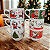 Kit Jogo 6 Xicaras Natal CaféChá 200ml Empilháveis Porcelana - Imagem 7