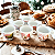Kit Jogo 6 Xicaras Natal Café Chá 200ml Cônicas Porcelana - Imagem 7