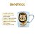 Kit Jogo Conjunto 6 Caneca Infantil 140ml - Porcelana - Imagem 6