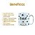 Kit Jogo 6 Canecas Brasil Porcelana Chá Café Cappuccino Suco - Imagem 7