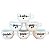 Kit Jogo 6 Xicara Decorada Porcelana Café Expresso - Imagem 8