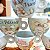 Jogo 6 Caneca Xícara Coelho Páscoa Café Expresso Porcelana - Imagem 6