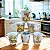 Jogo 6 Caneca 140ml Coelho Páscoa Porcelana Café Suco Chá - Imagem 8