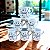 Kit Jogo 6 Canecas Brasil 120ml - Porcelana - Imagem 6