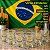 Kit Jogo Copo Americano Brasil 180ml 6 Peças - Imagem 2