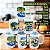 Kit Jogo Canecas Brasil 120ml 6 Peças - Porcelana - Imagem 4