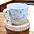 Jogo 6 Xicaras Café/Chá Porcelana 170ml  Arabesco C/ Pires - Imagem 5