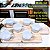Kit Jogo Conjunto 6 Xicara 150ml Porcelana Café Expresso Chá - Imagem 2