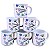 Kit Jogo 6 Canecas 200ml Porcelana - Frases Motivacionais - Imagem 8