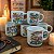 Kit Jogo 6 Canecas 200ml Porcelana - Frases Motivacionais - Imagem 7