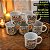 Kit Jogo 6 Canecas 200ml Porcelana - Frases Motivacionais - Imagem 5