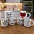 Kit Jogo 6 Canecas 200ml Porcelana - Frases Motivacionais - Imagem 3