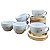 Kit 6 Xícara Frases Delicadas Café Chá Cappuccino Porcelana - Imagem 8