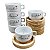 Kit 6 Xícara Frases Delicadas Café Chá Cappuccino Porcelana - Imagem 5