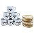 Kit Jogo 6 Caneca Xícara 100ml Café Expresso Porcelana Decor - Imagem 3