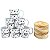 Kit Jogo 6 Caneca Xícara 100ml Café Expresso Porcelana Decor - Imagem 2