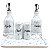 Kit Galheteiro Porcelana Decorada Arabesco - Imagem 1