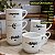 Kit Jogo 6 Xícaras Caneca de Porcelana 200ml Frases - Imagem 10