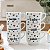Kit Jogo 6 Xícaras Caneca de Porcelana 200ml Frases - Imagem 2