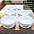 Jogo 6 Tigelas Cumbucas Sobremesa 120ml  Porcelana Decorada - Imagem 6