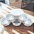 Jogo 6 Tigelas Cumbucas Sobremesa 120ml  Porcelana Decorada - Imagem 8