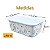 Kit 6 Tigelas Retangulares 280ml Para Sobremesa Porcelana - Imagem 5
