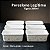 Kit 6 Tigelas Retangulares 280ml Para Sobremesa Porcelana - Imagem 6
