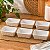 Kit 6 Tigelas Retangulares 280ml Para Sobremesa Porcelana - Imagem 8