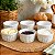 Kit 6 Tigela Bowl Cumbuca Sopa Sorvete - Porcelana Decorada - Imagem 2