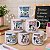 Jogo 6 Caneca Café Chá Porcelana 200ml Professores Reforçada - Imagem 4